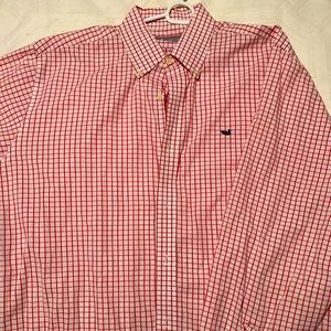 Southern Marsh Red Plaid Button Down